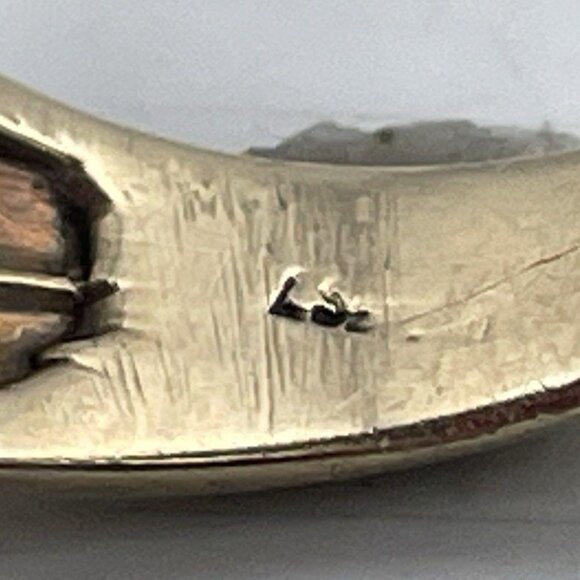 *SOLD* 9k Yellow Gold & Intaglio Carved Carnelian Ring Vintage Sz 8.5-8.75 - Picture 12 of 13